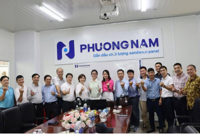 Chuyến thăm, kết nối và hợp tác của HDNBG với công ty Phương Nam Panel